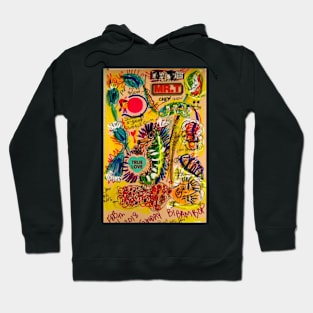 Sea horse Graffiti Hoodie